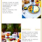 Menu Maison Honoré Marrakech June 2023 351221-109500